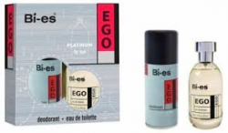 Bi-es dárková kazeta EGO PLATINUM (edt 100ml,deo 150ml)