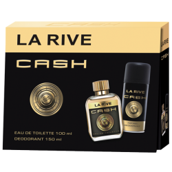 La rive Cash pánská dárková sada (edp 90ml deo 150ml)