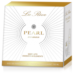 La rive Pearl swarovski dámská dárková kazeta (EDP 75ml ,Deo 150ml)