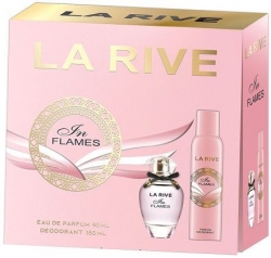 La rive IN FLAMES dámská dárková kazeta edp 90ml , deo 150ml