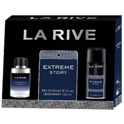 La rive Extreme story pánská dávková kazeta EDP 100ml deo 150ml