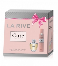 La rive cuté dámská dárková kazeta (Edp 100ml deo 150ml)