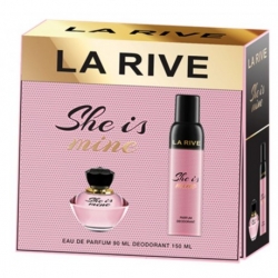 La Rive She is Mine DÁMSKÁ DÁRKOVÁ KAZETA EDP 90ml , DEO 150ml NOVINKA