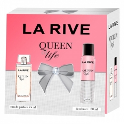 Dámská dárková kazeta La rive Queen of life EDP 90ml, deo 150ml