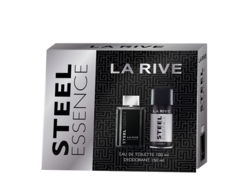 La rive steel essence dárková kazeta EDT 100ml,deo 150ml NOVINKA 2020