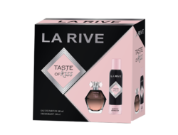 la rive Taste of kiss dámská dárková sada (EDP 100ml, deodoran150ml)