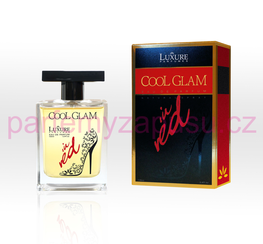 Luxure Cool glam IN RED dámská parfémovaná voda EDP 100ml